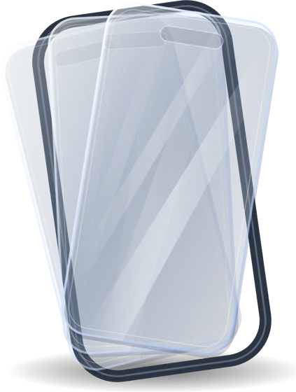 Illustration of Ailun 3-Pack Glass (18 Pro/17 Pro)