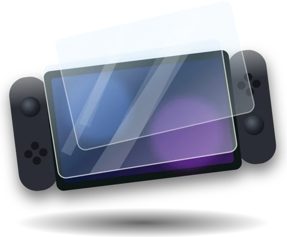 Illustration of amFilm Switch 2 Glass 2-Pack