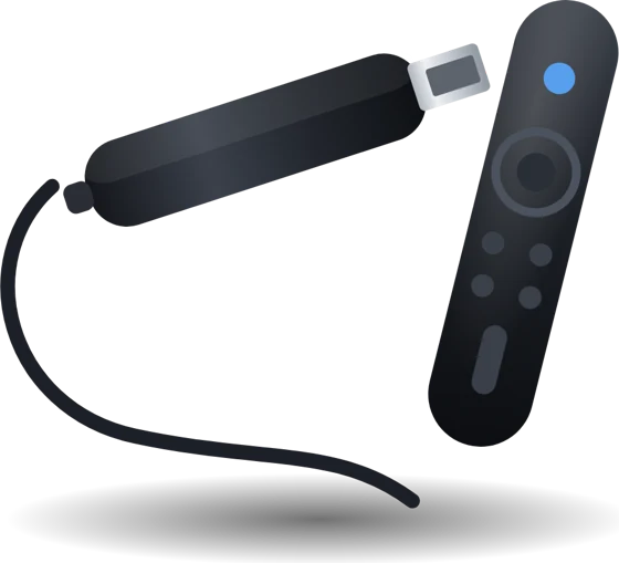 Illustration of Fire TV Stick HD