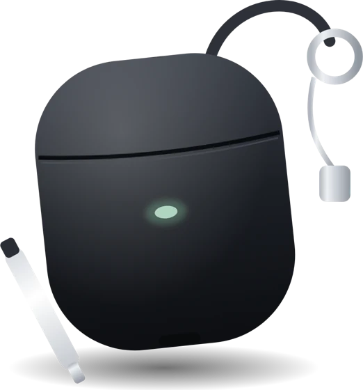 Illustration of Ljusmicker AirPods 4 & 5 Case